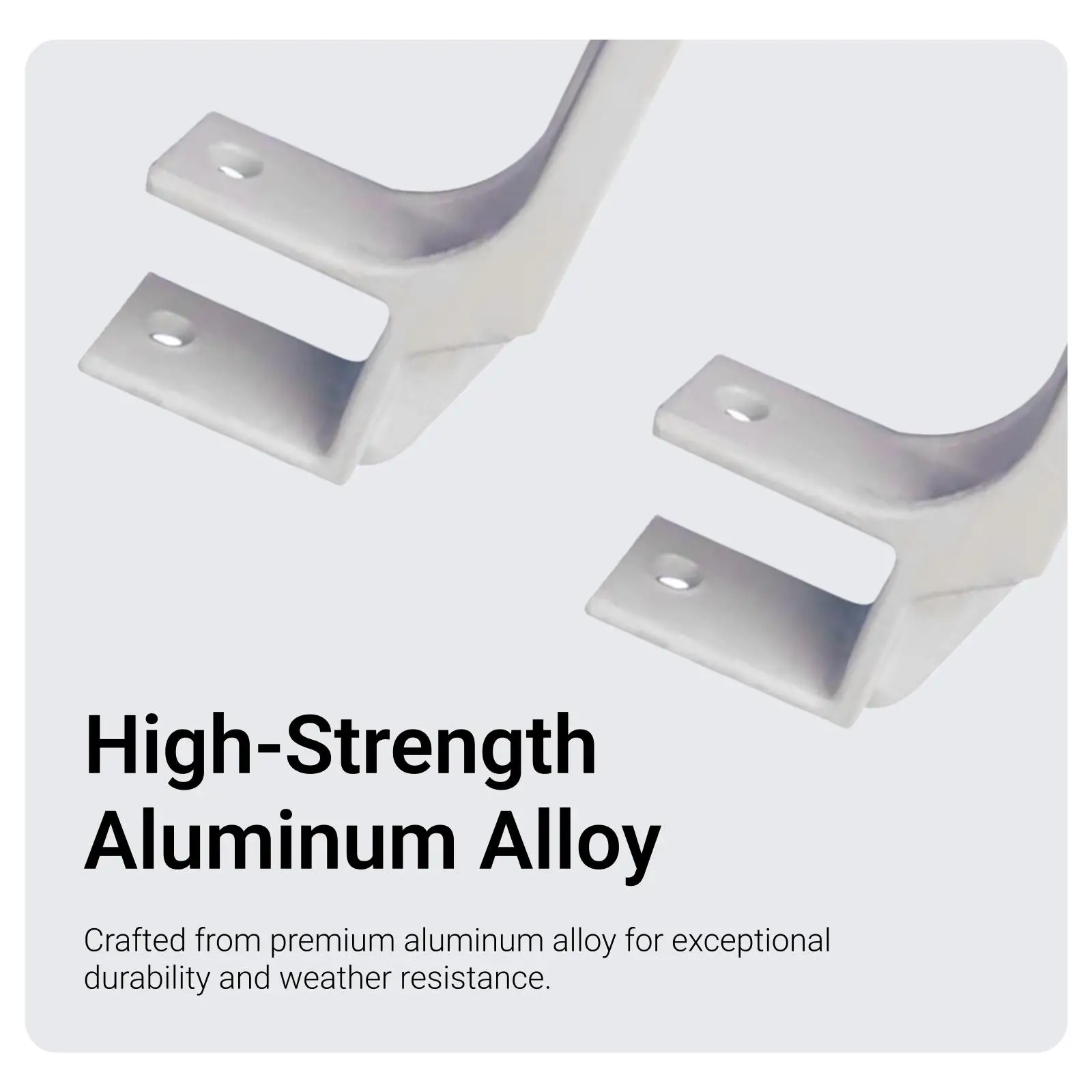 Aluminum Alloy Awning Brackets Retractable Wall Mount Replacement Outdoor Canopy Accessories for Garden Yard Carport