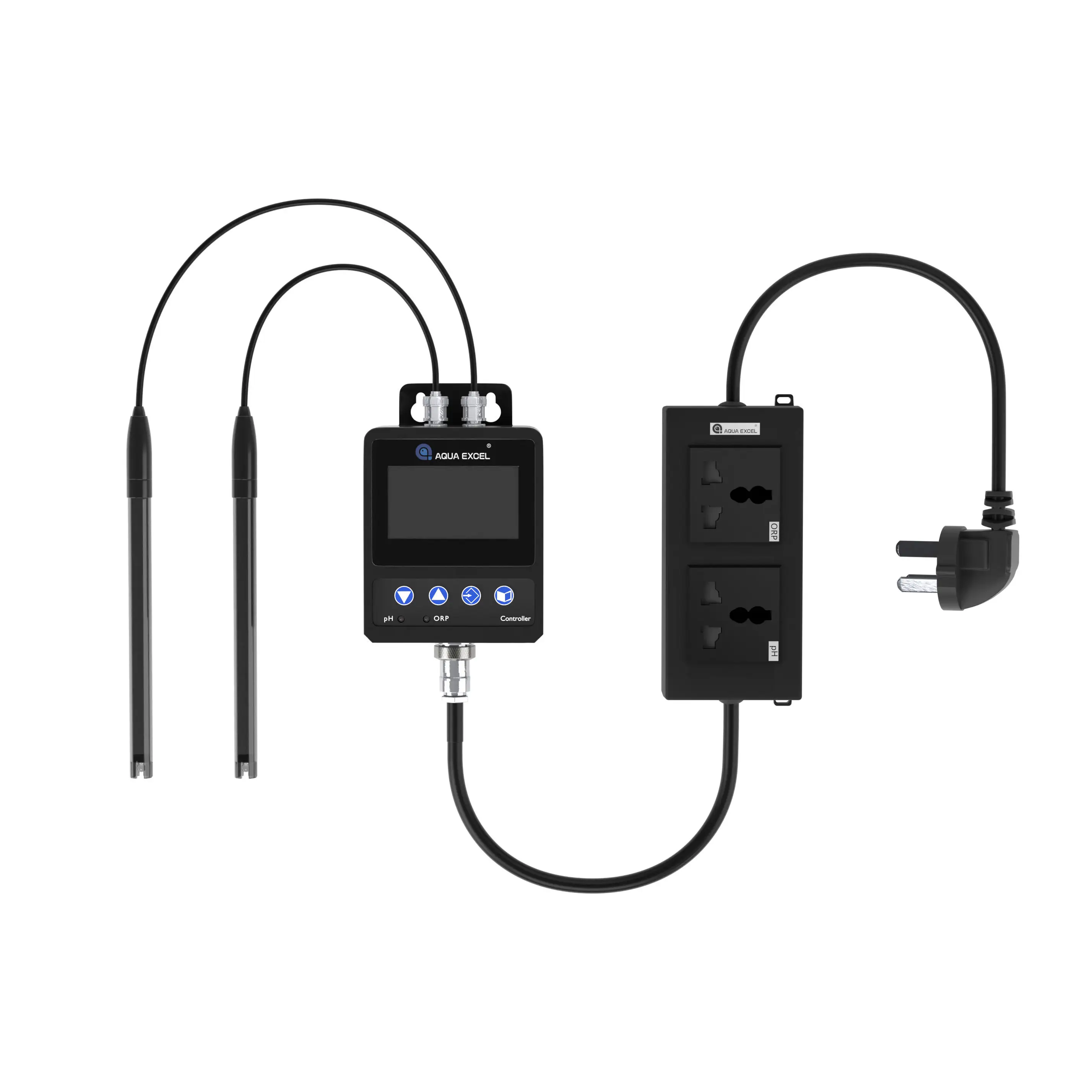 

AQUA EXCEL 100-240V AE-PH & ORP 2-в-1 контроллер-монитор для точного контроля качества воды в аквариумах SPS Reef