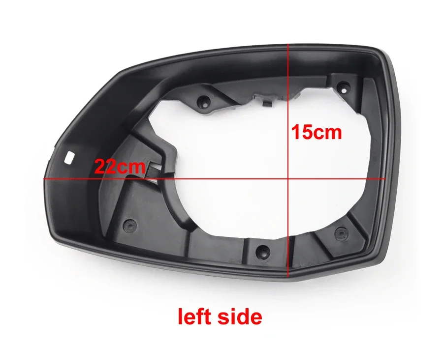 For Audi Q5L 2018-2022 / Q7 2016-2022 Car Accessories Side Rear View Mirrors Turn Signal Light Lamp Rearview Mirror Frame 1pcs