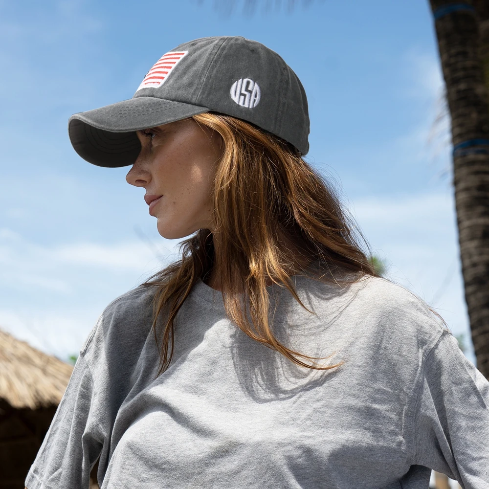 Unisex Washed Cotton USA Flag  - Outdoor Sport Usa review and price