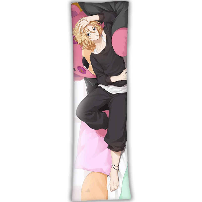 Anime Abraçando Corpo Lance Almofada Travesseiro Capa, Dakimakura Cosplay Case