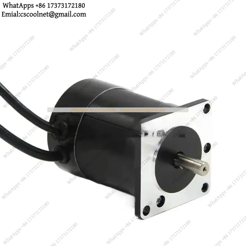 JS04 3D Printer Accessories 57 DC Brushless Flanged 2-Phase Hybrid Motor 24V 3000 36V 4000 Speed