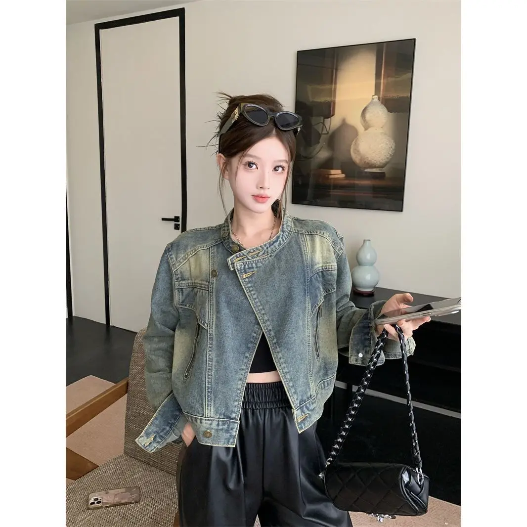 

Элегантные женские куртки-карго с передним карманом и несколькими карманами на пуговицах, простая, базовая, женская, модная верхняя одежда с длинным рукавом