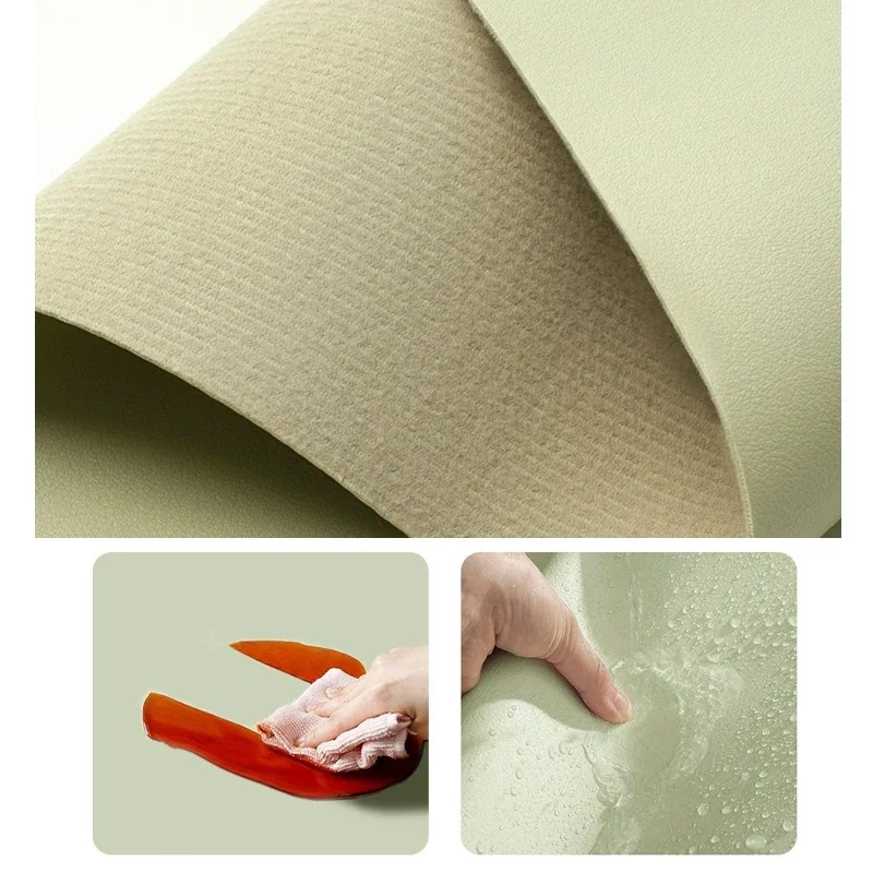 Easy Clean Table Cloth Eye Protection Desk Mat Leather Large Size Tablecloth for Home Waterproof Anti-Slip Keyboard Mouse Pad