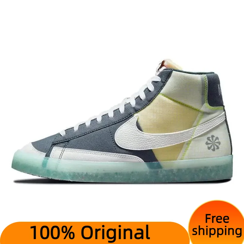 Nike Blazer Mid 77 Move To Zero Armory Navy Sneakers shoes DH4505-400 With Original Box