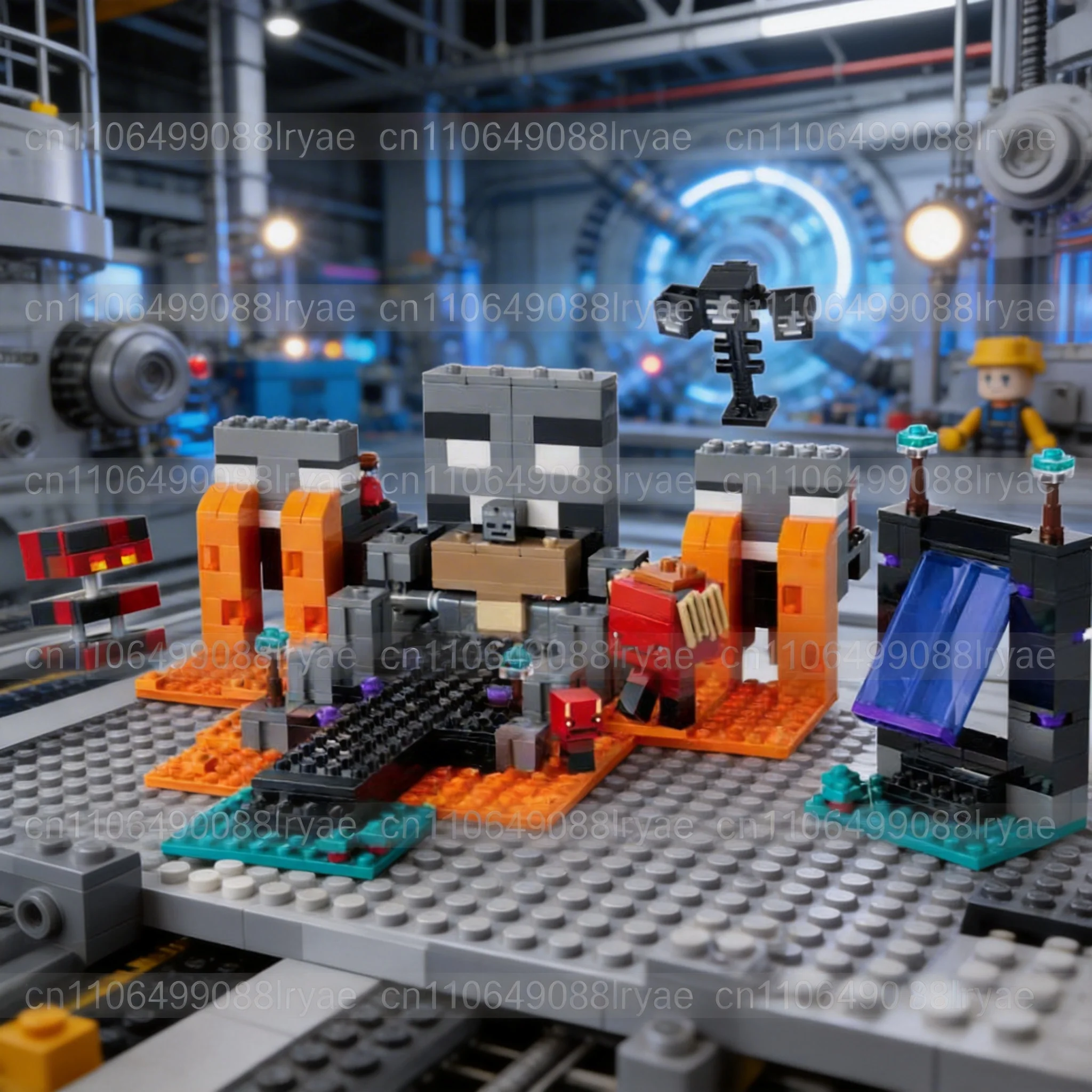 

Набор строительных блоков 494 детали: Серия «Война духа» для мальчиков и девочек, конструктор-головоломка, подарок на День рождения и Рождество