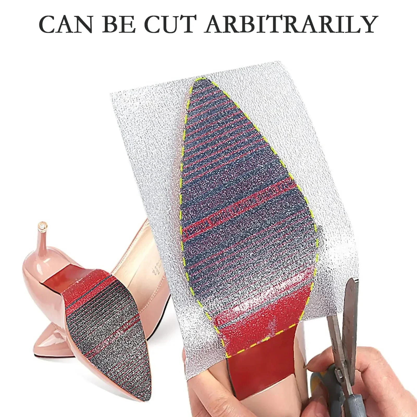 10x50 cm Scarpe Suola Protezione Adesivo per Designer Tacchi Alti Autoadesiva Presa A Terra Scarpe Protettivi Fondo Suola Solette