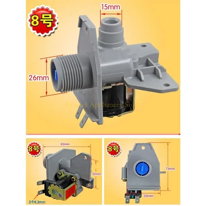 D0AB Washing Machine Electric Solenoid for Valve Inlet Feed Water Solenoid for Valve