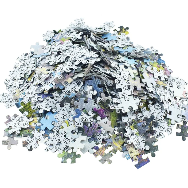

Practical 1000 Pieces DIY Jigsaw Puzzle Adult Puzzles Children Educational Toys Decoration 1021