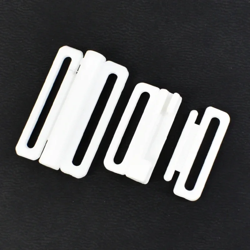 30Sets 8-25mm Kunststoff Schnallen für BH Bademode Bikini Einsteller Verschluss Clip Verschluss Unterwäsche Knopf Schnalle DIY Nähen Zubehör