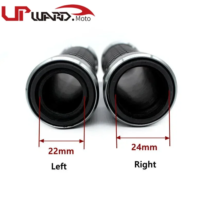 Motorcycle Hand Grips Handle Bar End Cap Fit For Piaggio Beverly 300 MP3 500 Medley Liberty Zip 50 150 125