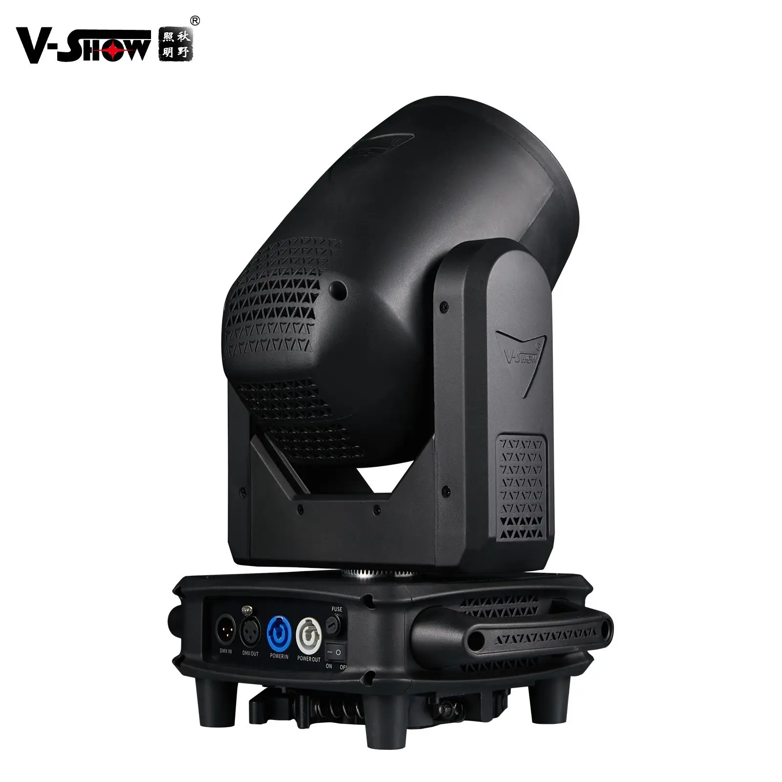 VSHOW T918 Guardian 80W Beam Moving Head LED Light With Halo Effect With Folding Hook Dmx Dj Disco Party Light