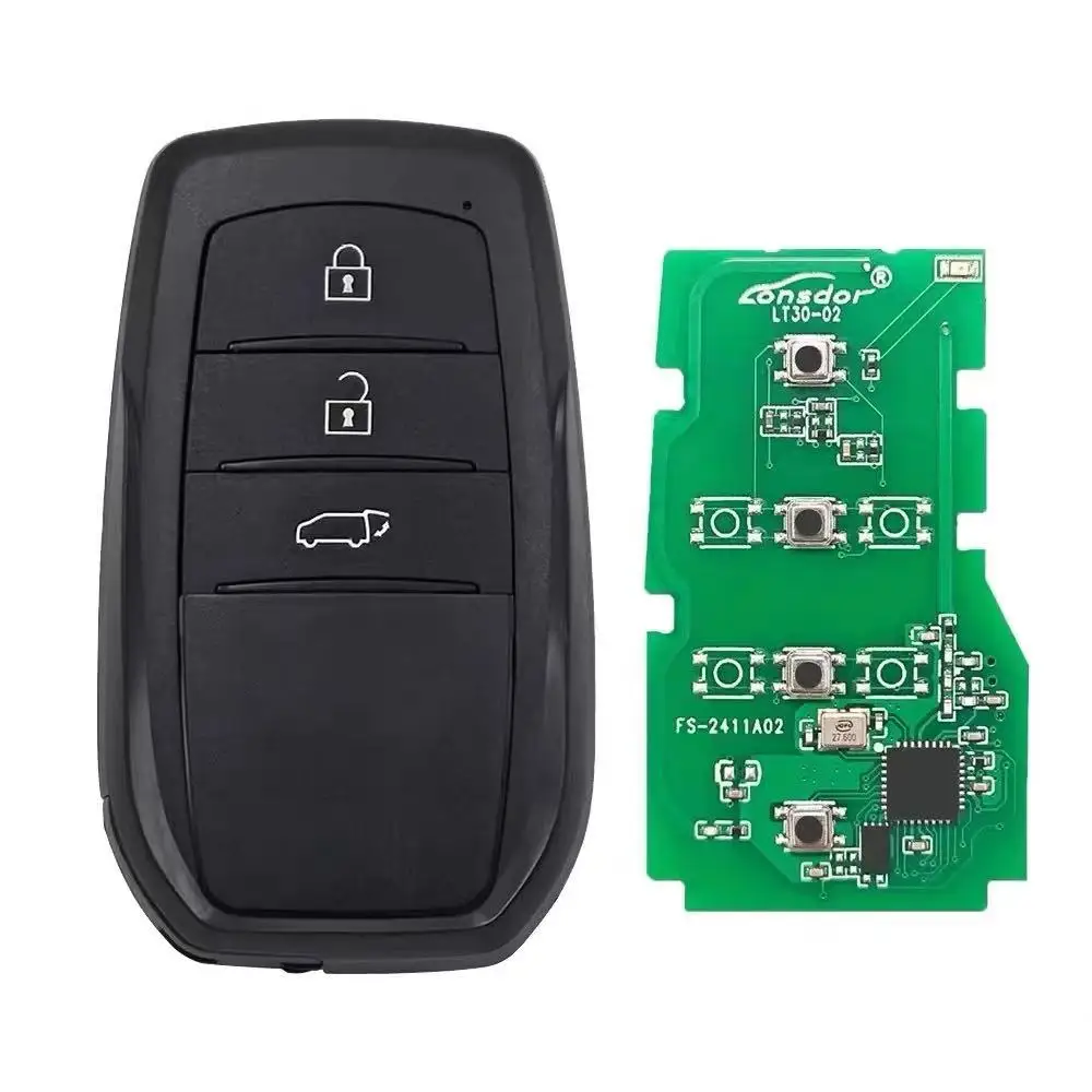 Lonsdor LT30-01 Universal Smart Remote Key 4A Chip Board:2000/2661/1320/2550/0110 For Toyota Corolla Cross Levin Allon Camry