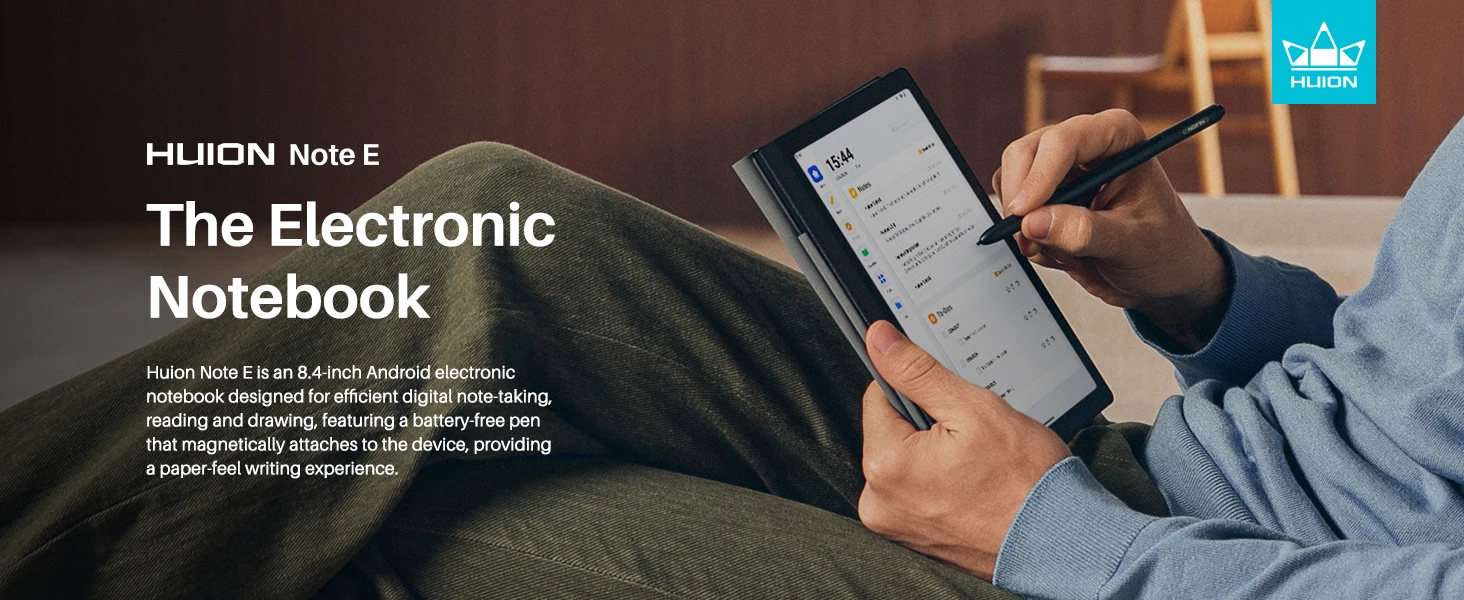 HUION Note E Standalone Android Tablet Electronic Notebook 8.4