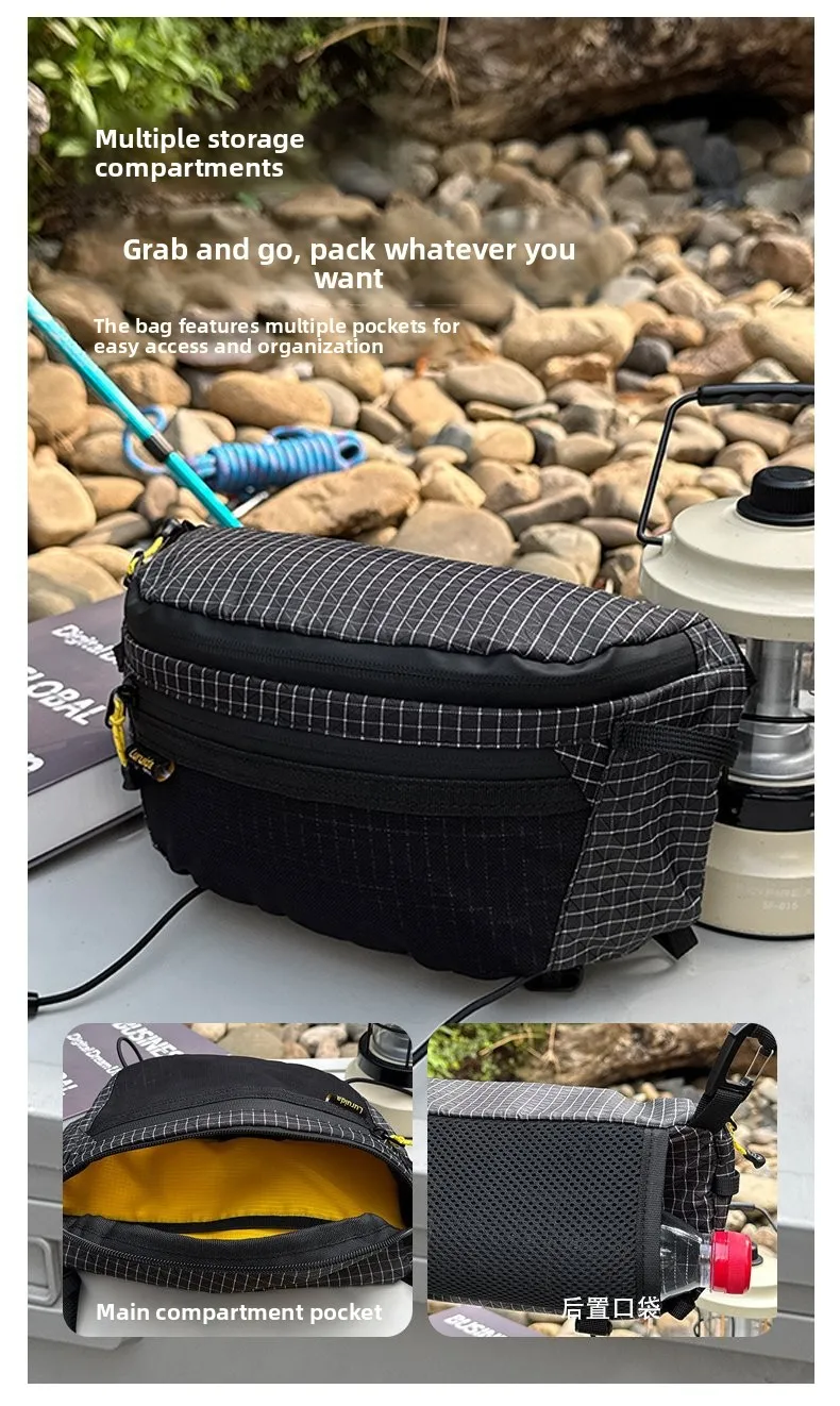 Outdoor Wandern Taktische Brusttasche Große Kapazität Wasserdichte Nylon Umhängetasche Sport-Rucksack Hüfttasche für Männer und Frauen – Detail 17