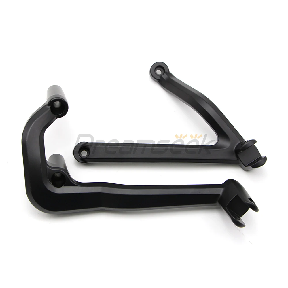 Pair Rear Passenger Foot Pegs Bracket Foot Pedal Support for Harley Sportster S 1250 RH1250 2021 2022 Foot Rests Mount Black