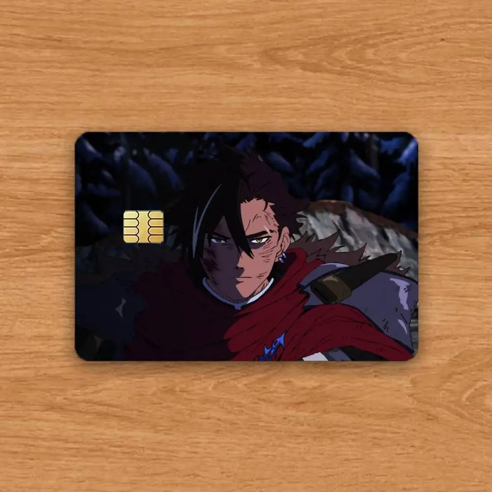 Sentenced to Be a Hero Credit Card HD Stickers Game Card Decal Card Matte Film Skin Small Chip Waterproof Sticker