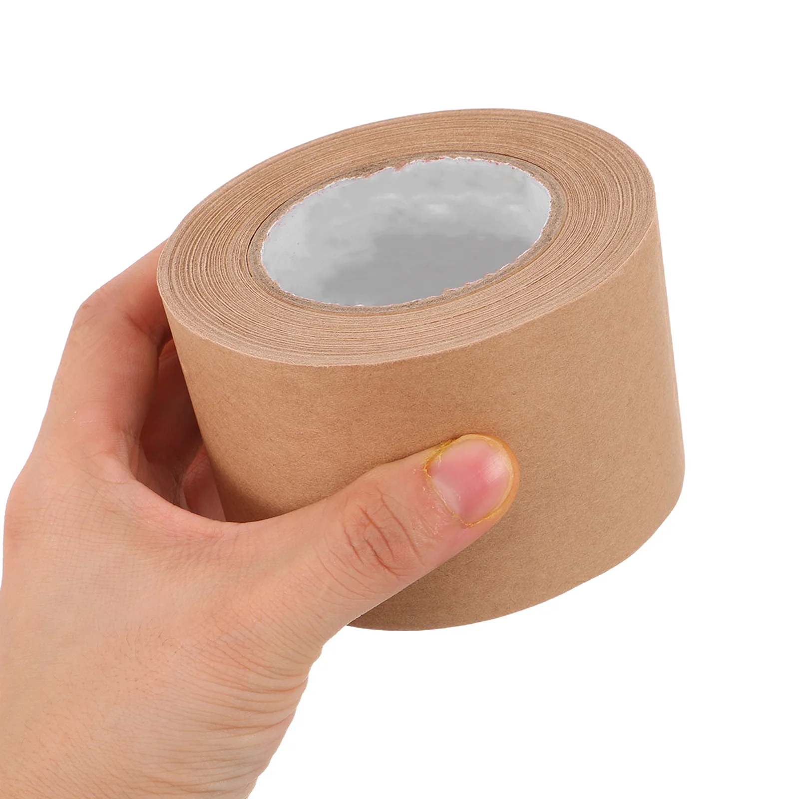 

2 Rolls 30M Water Activated Kraft Paper Tape 5.8Cm Wide For Watercolor Framing Photo Picture Backing Craft Packaging Sealing