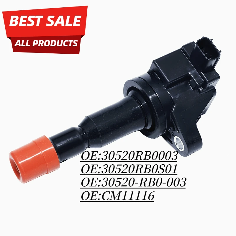 CM11-116 CM11116 Ignition Coil For Honda FIT 1.5L JAZZ III 2008- CITY V CR-Z 1.5 30520RB0003 30520-RB0-003 30520RB0S01 UF626 New