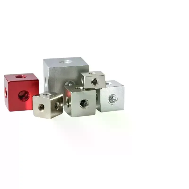 10PCS Precision Made M3 Hexagonal Nut Cube Screw 3-Sided Fixed Block Connector for DIY Drone Assembly