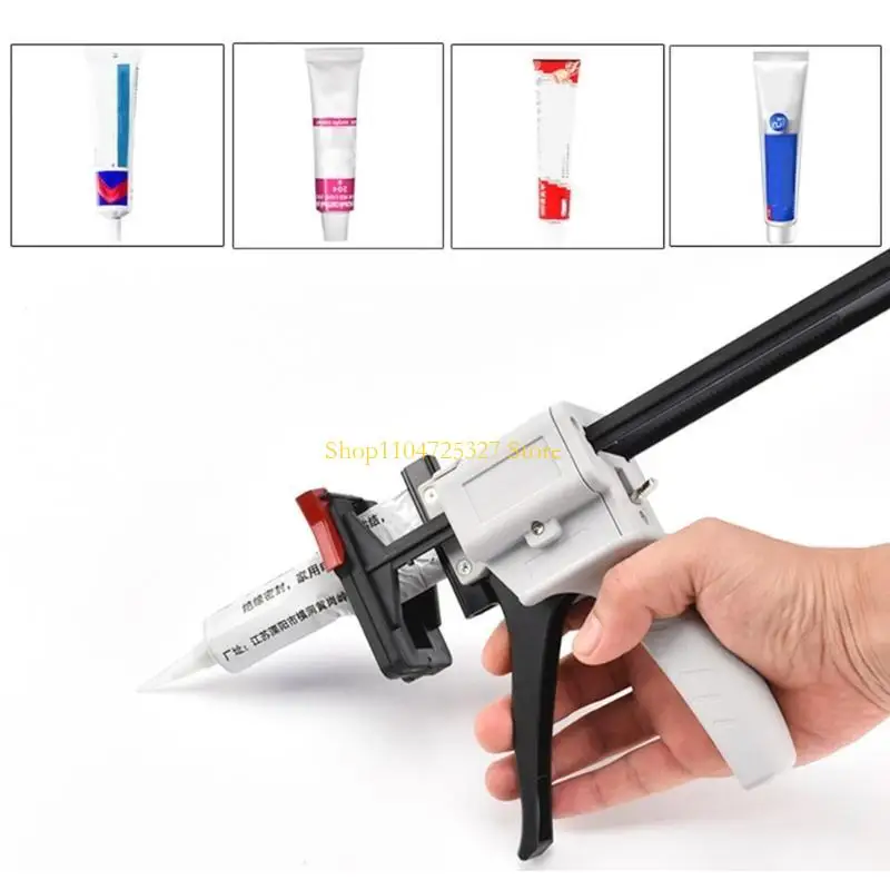 Silicone Manual Glues Guns Toothpaste Tube Extruder Tube Squeezing Machine for Sealant and Repair Tool Applications DIY Projects