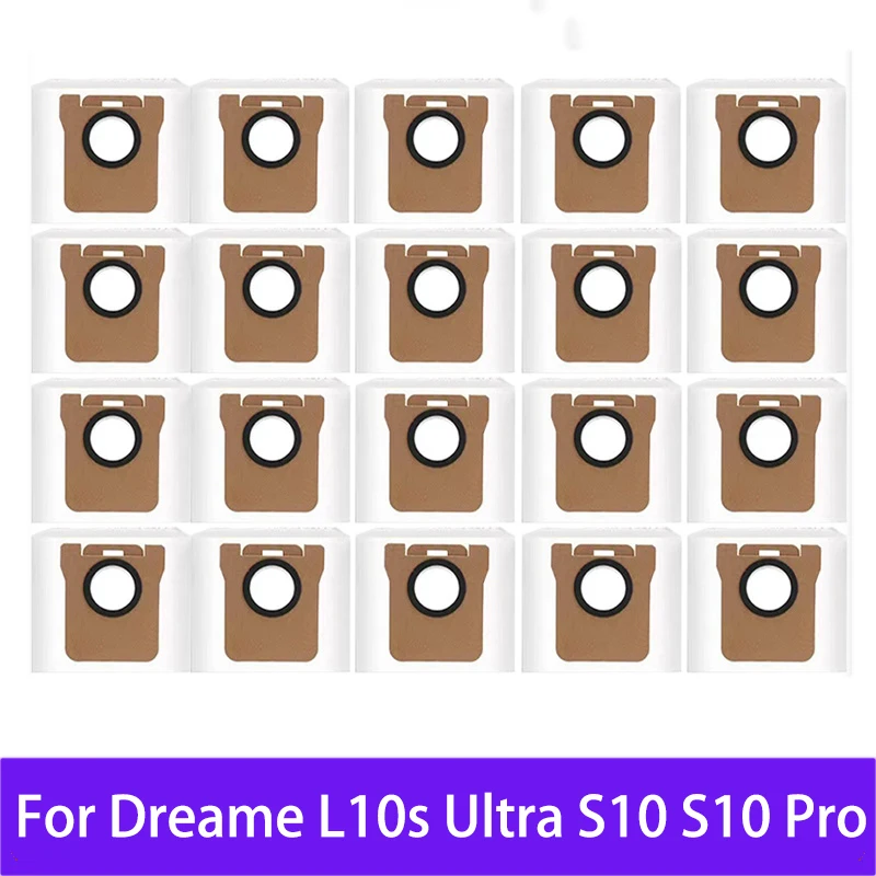 Dust Bag For Dreame L20 Ultra L10s Ultra S10 S10 Pro Vacuum Cleaner Parts For XIAOMl Mijia Omni 1S B101CN Robot X10+ Accessories