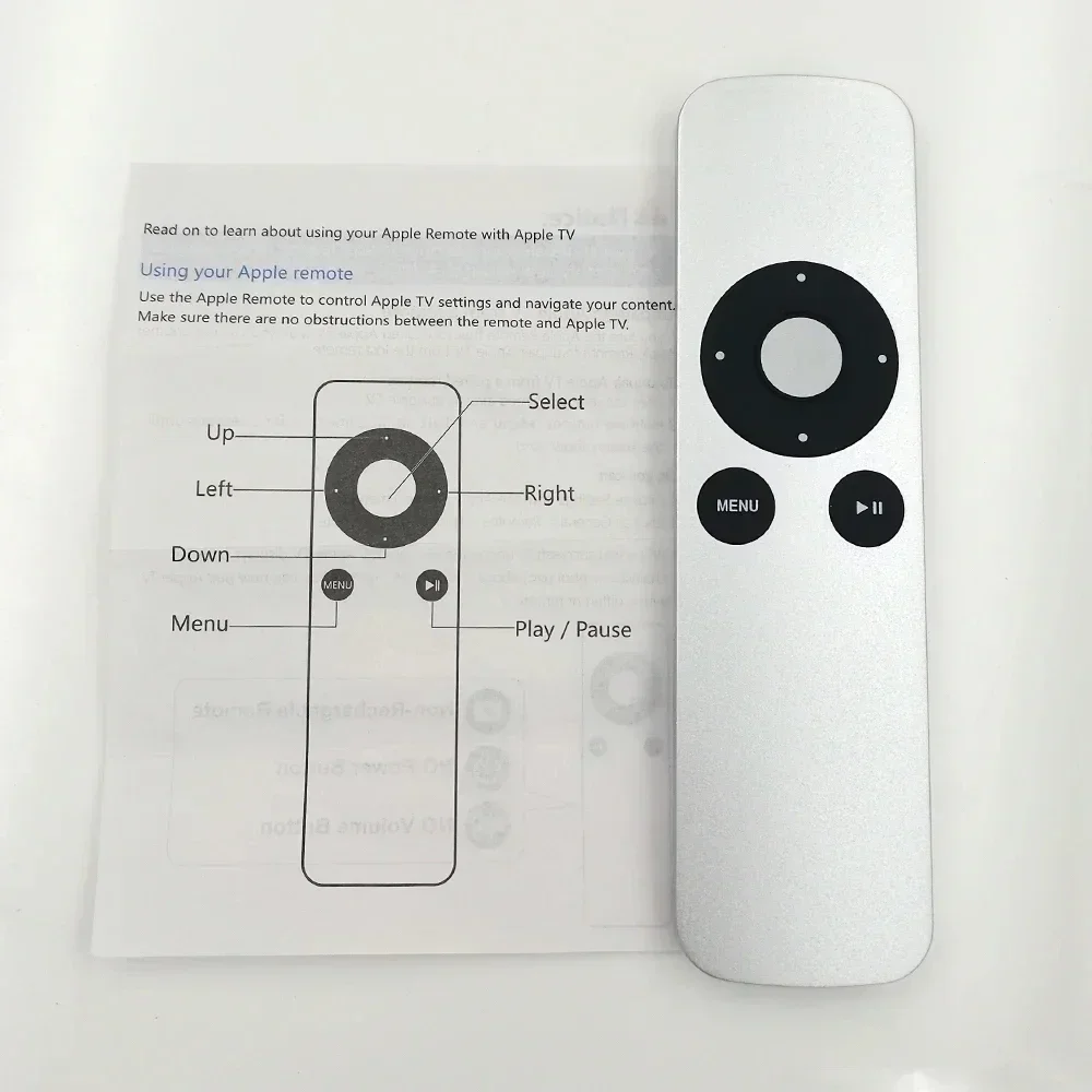 Remote Control Is Suitable for Apple A1427 Smart Home TV Controller, Infrared Function Is Suitable for Apple TV Remote Control