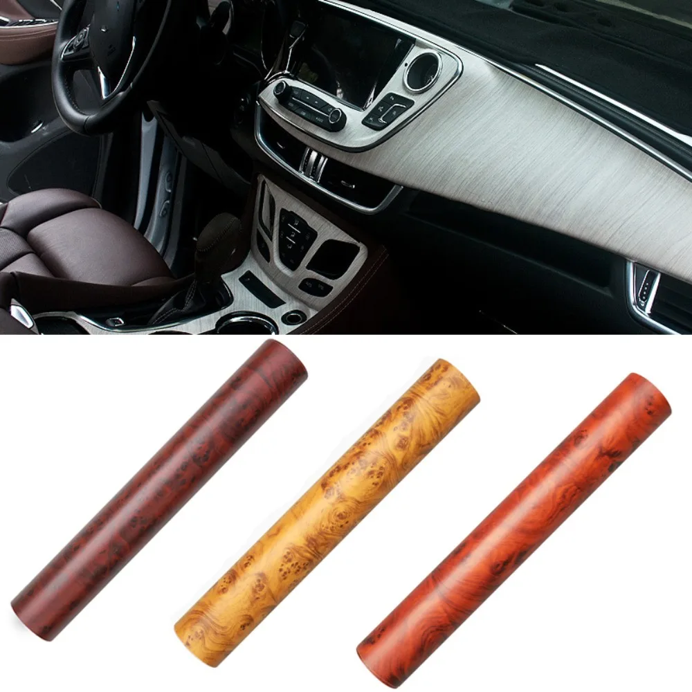 

30x100 см деревянная наклейка для автомобиля, глянцевый матовый эффект, автомобильная наклейка, мебель, декор для стола, сделай сам, Стайлинг, виниловая наклейка, наклейка