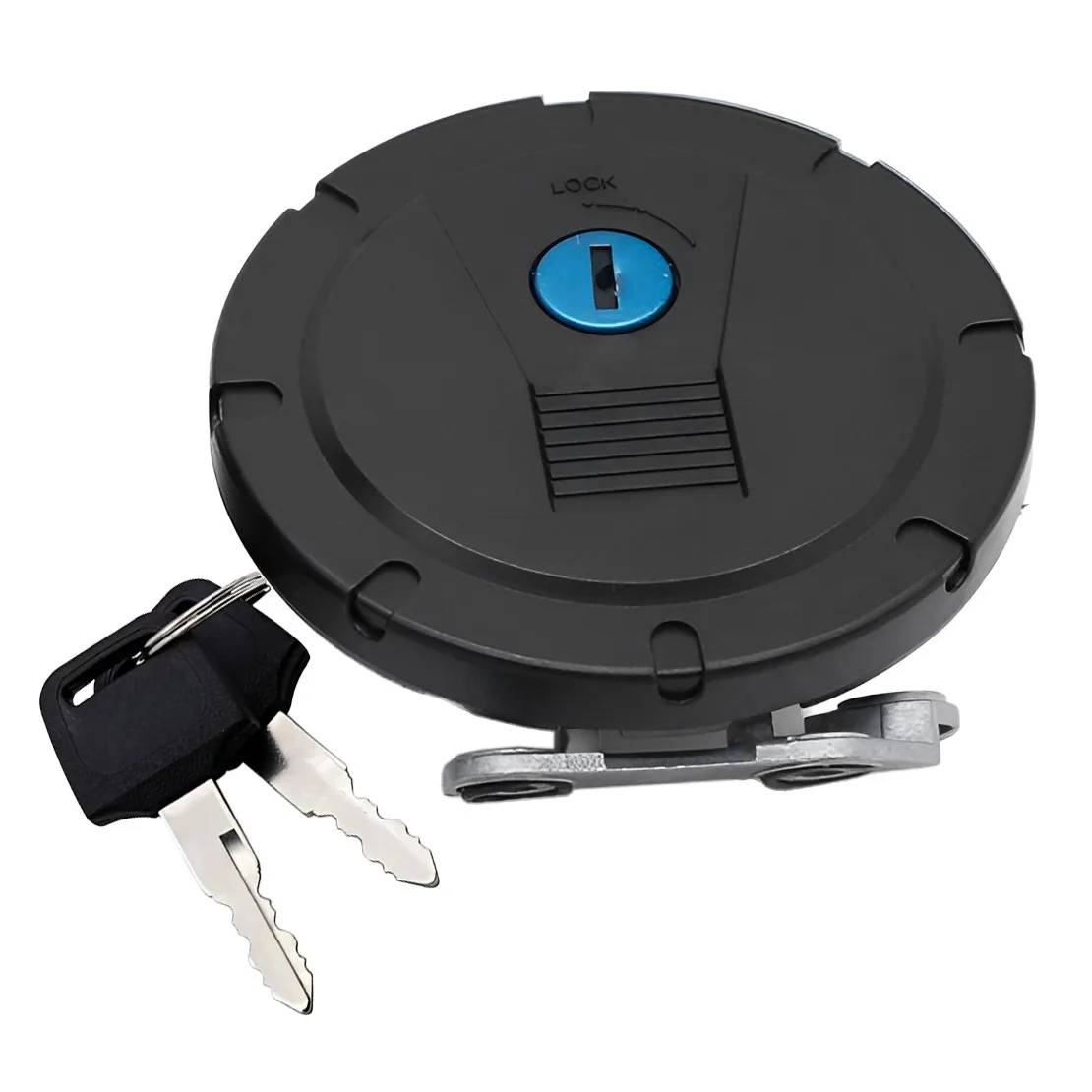 

Motorcycle Fuel Gas Tank Lid Cap Cover Lock Key Set Kit Fit for Kawasaki KLR650 1987 1988 1989 1990 1991 1992 1993 1994-2018