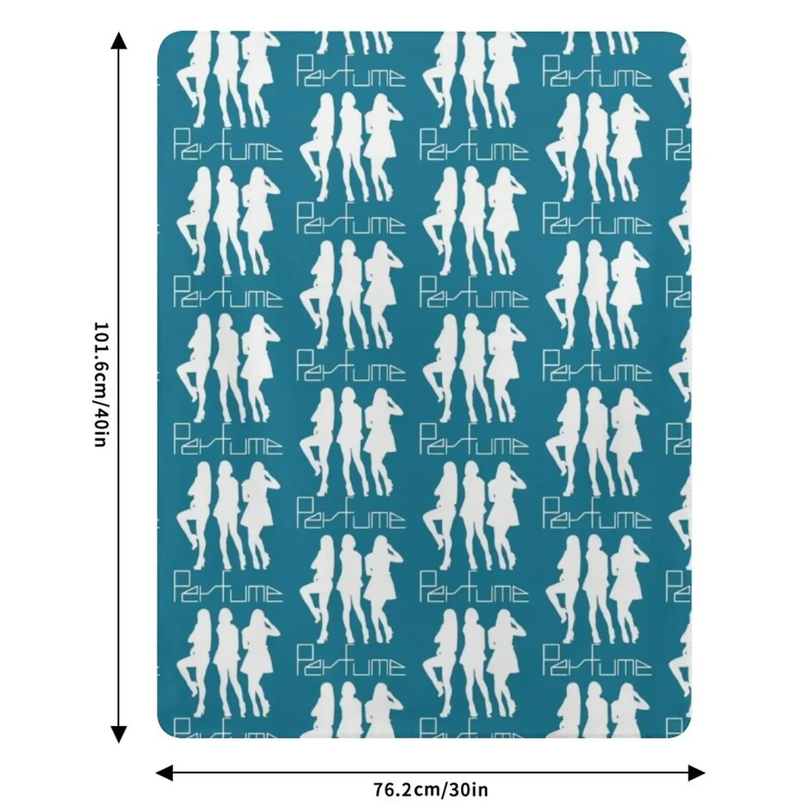 عطر جرافيك Jpop للرجال والنساء، بطانية رمي كلاسيكية، أرائك سفر منقوشة لطيفة، بطانية مرجحة