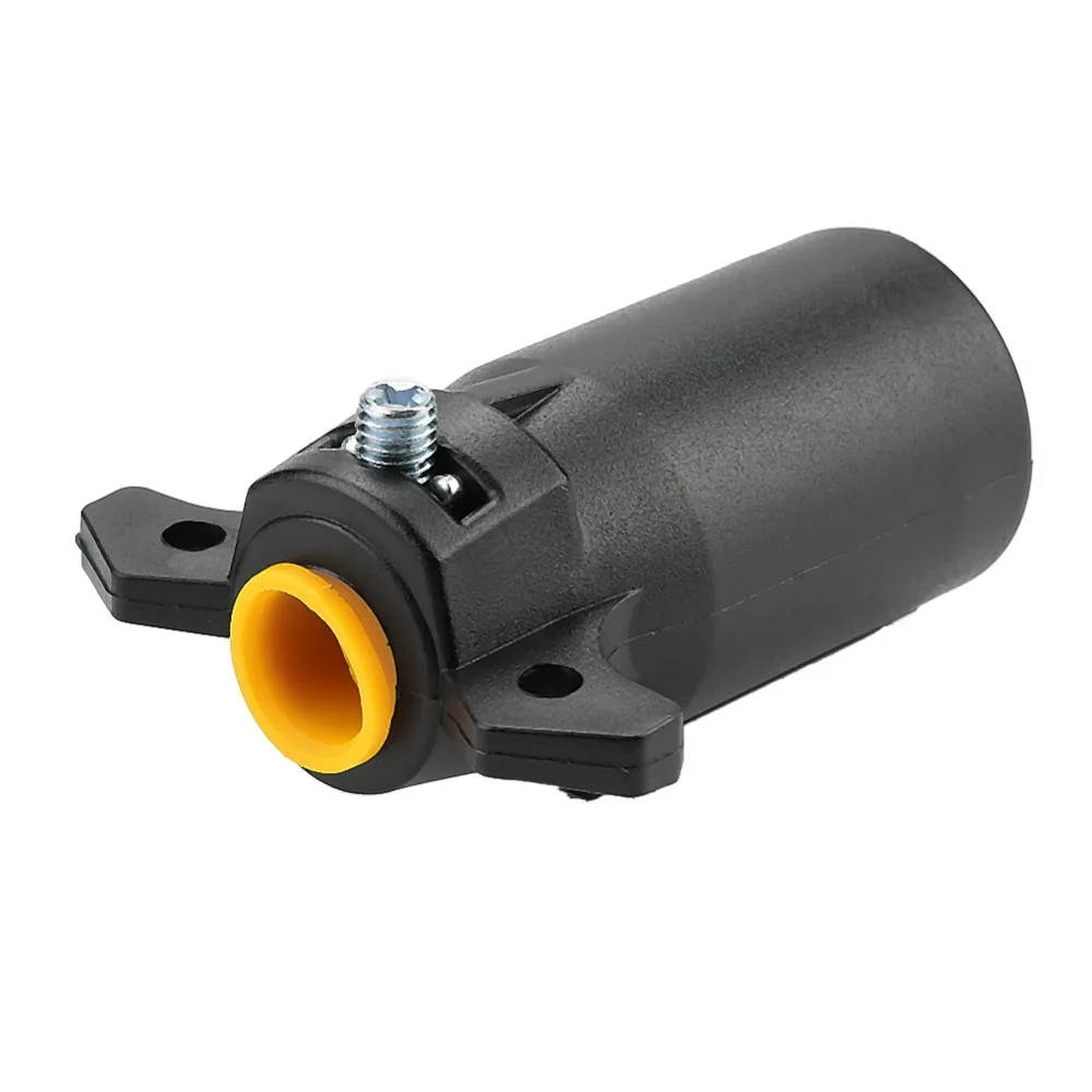 

Жгут проводов 7-контактный круглый штекер для фаркопа прицепа 12 В США Буксировочная вилка Адаптер для буксировочной вилки Разъем для проводки прицепа RV Прицеп