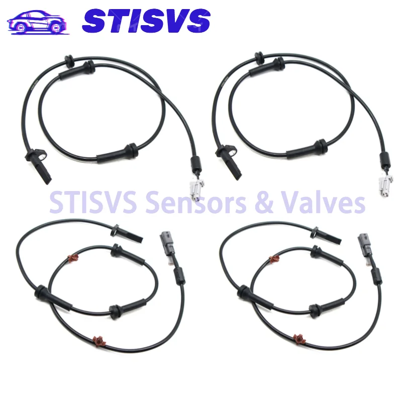 

47900-JN00A 4PCS Front Rear Left/Right ABS Wheel Speed Sensor For Nissan Teana 2.5 3.5 08-13 47910-JN00A 47900 JN00A 47910JN00A