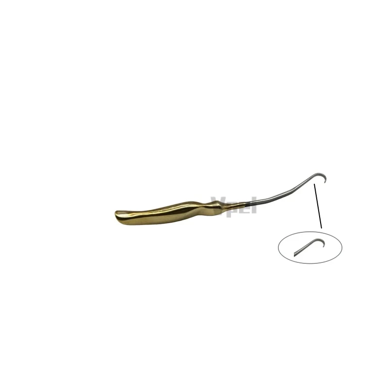 Chirurgische Instrumente für Nasenkorrektur. Edelstahl-Rippenknorpel-Detektor. Retraktor. Chirurgische Instrumenten für Nasenkorrekturen. Links- und Rig