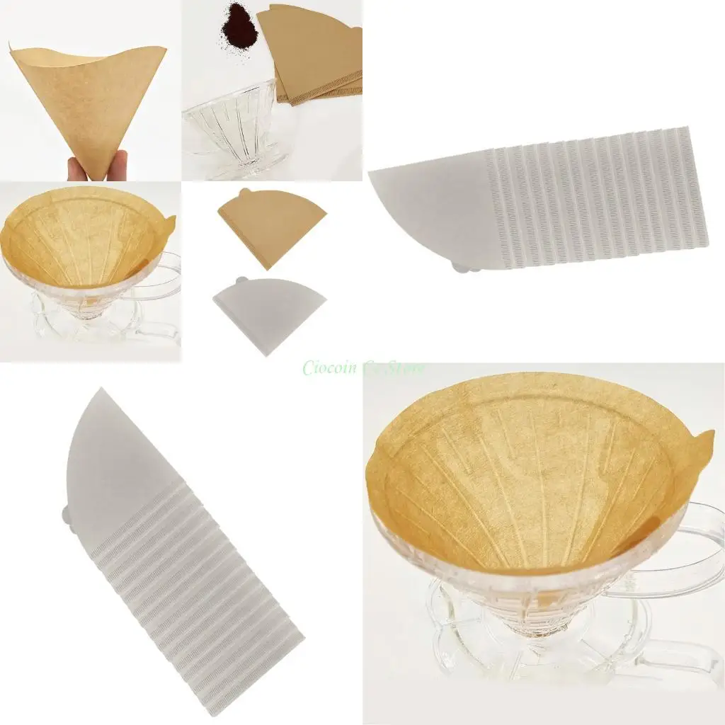 

X90F 100pcs не депрокативные кофейные фильтры.