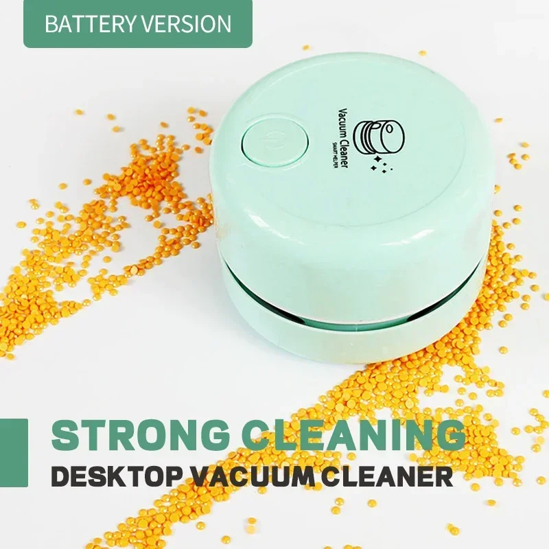 Mini-reinigingsmachine draadloze reiniger gelijkstroommotor Luchtpistool Stofzuiger autostofzuiger Robot glazenwasser