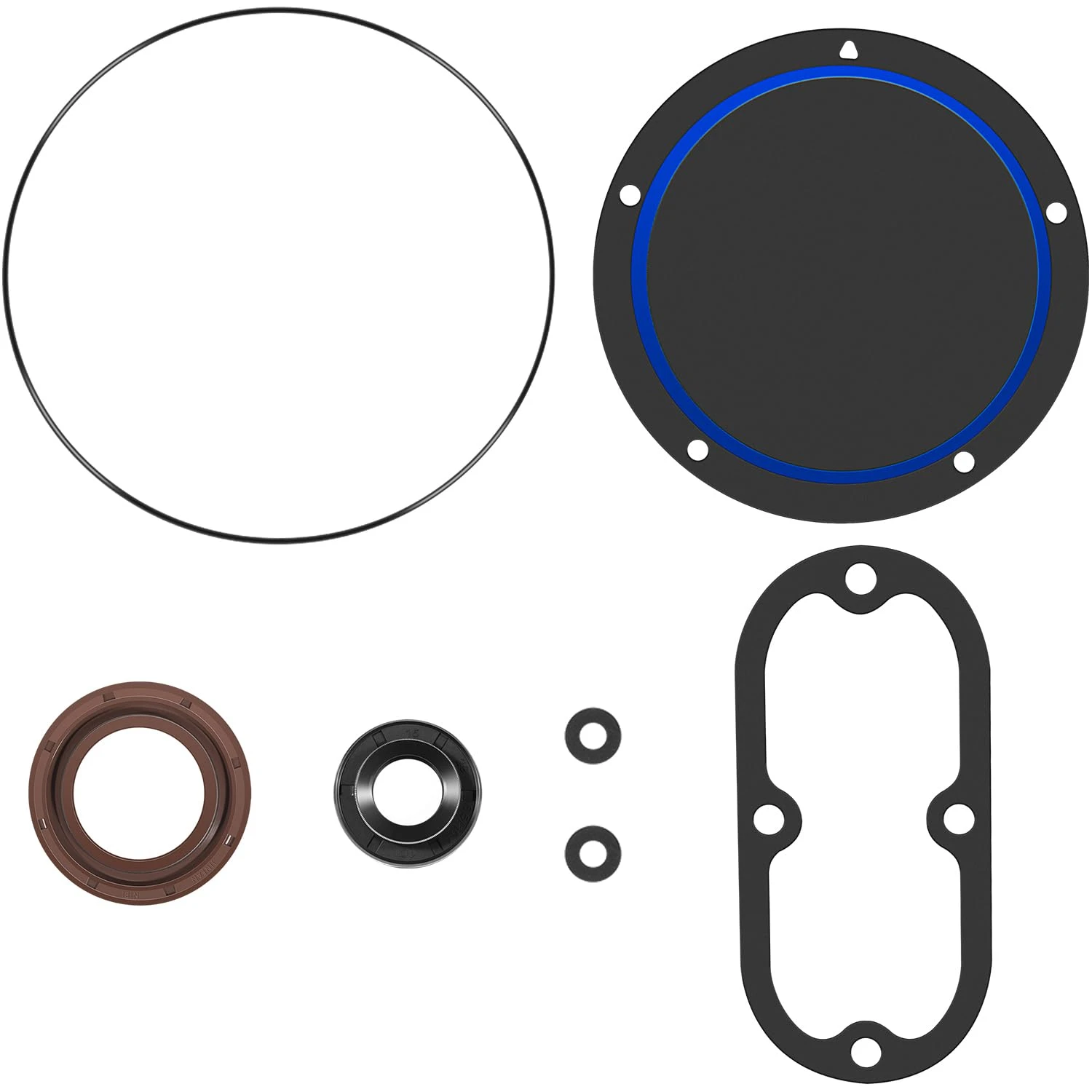 ANX Kupplungs-Primärdeckel-Dichtungssatz Ersatzteile Passend für Harley Davidson Softail & Dyna Alle Modelle Baujahr 1994-2005 – Detail 9