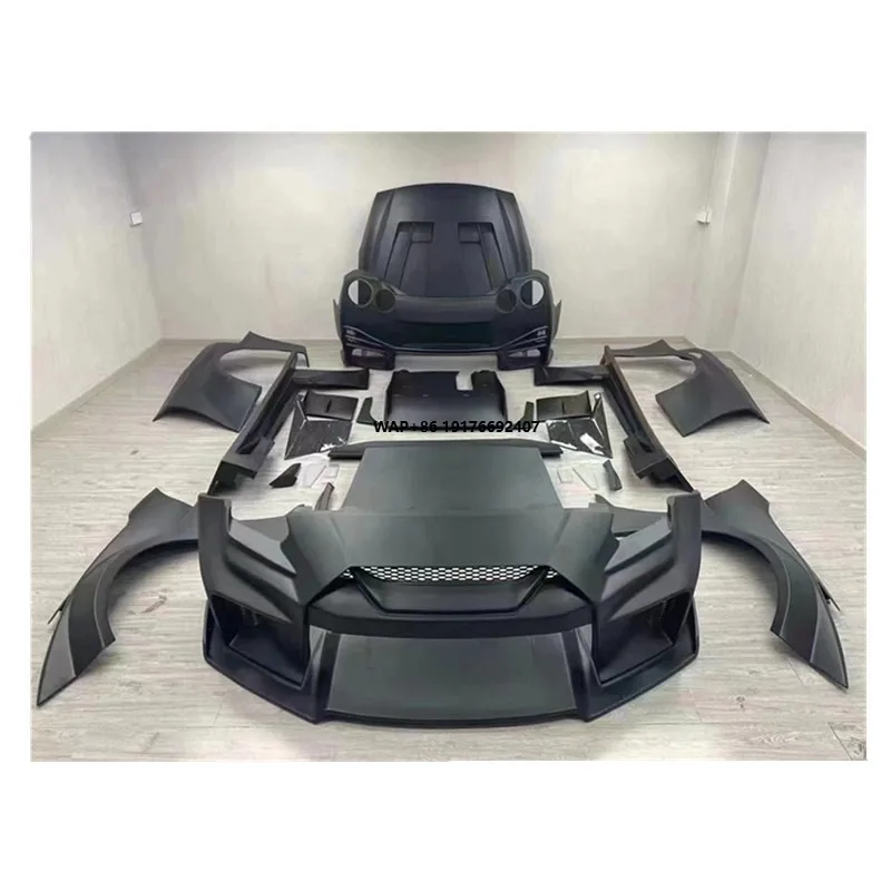 View Larger Image Add to Compare  Share 2022 Hot New Products GTR R35 Wide Bodyki Body Kit for  GTR R35 Wide Bodyki Front