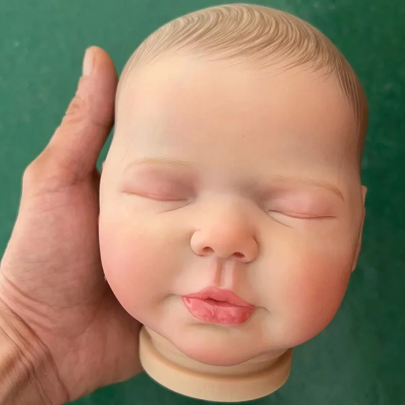 20inch Already Painted Doll Kit Finished Reborn Baby Doll Size Lifelike Soft Touch Flexible Finished Doll Parts Drop Shipping