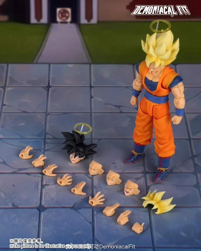 

In Stock Demoniacal Fit Martialist Forever Son Goku 3.0 Figure Super Saiyan Anime Action Figure Model Collectible Toy Gift