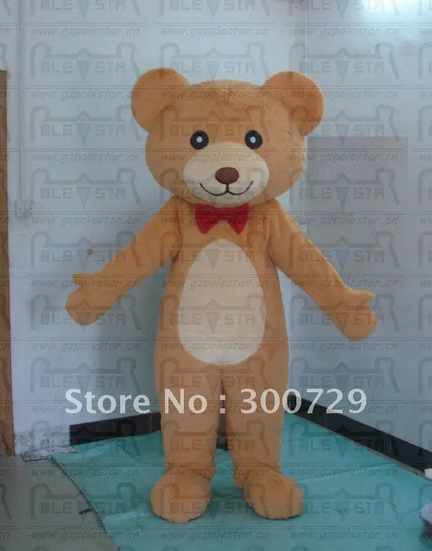 

Новый костюм талисмана для взрослых, Лидер продаж, милая кукла, медведь, мультяшный костюм талисмана, плюшевое рождественское нарядное платье, костюм талисмана на Хэллоуин