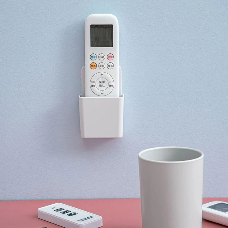 Support mural pour télécommande de climatiseur, boîte de rangement