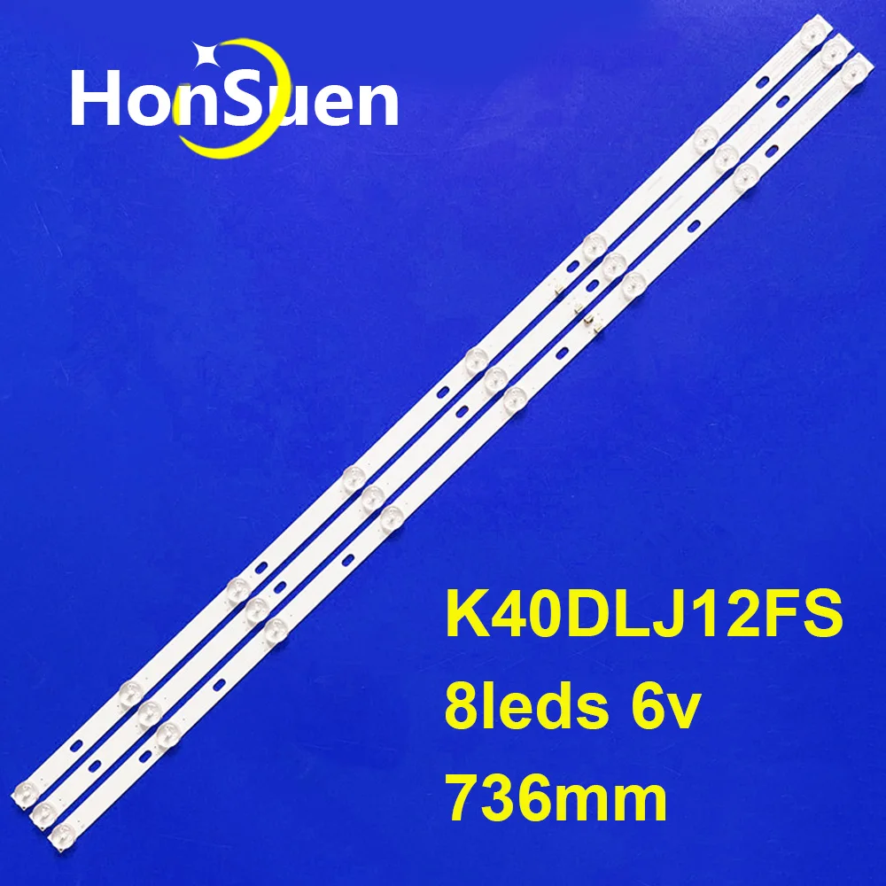 LED Backlight Strip for SYSTEMS K40DLJ12F TD K40DLJ12FS K40DLJ12 FS NORDMENDE ND40S3100J ND40S3100 J