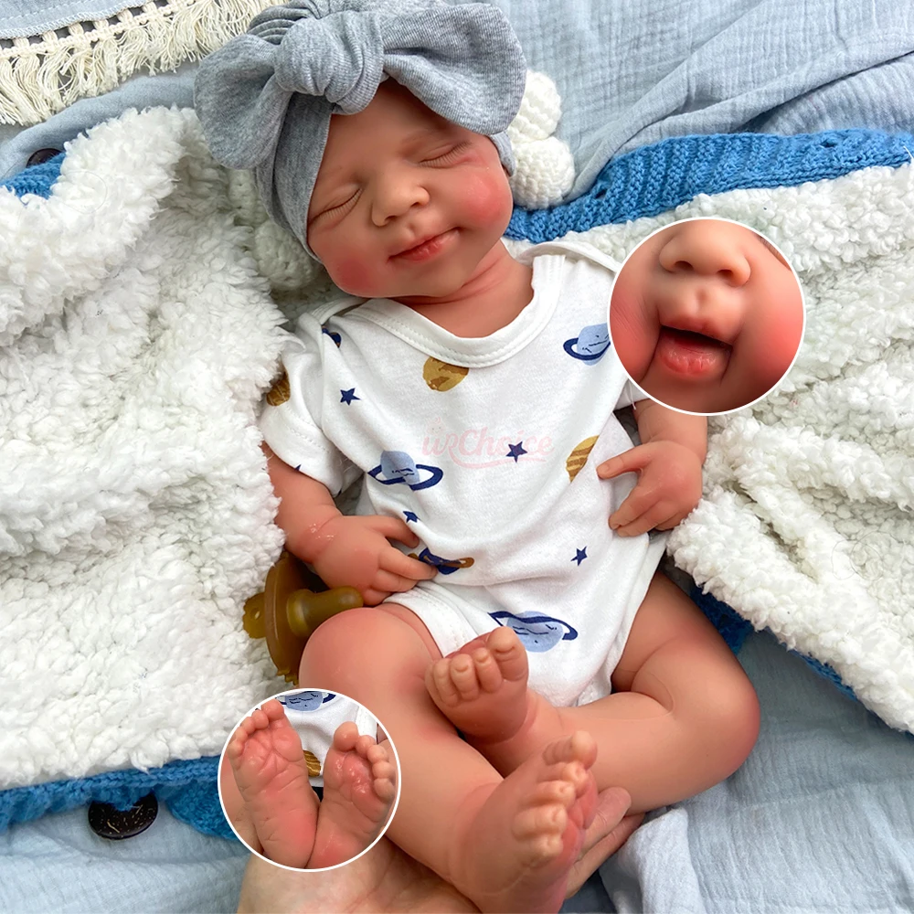 

Силиконовая кукла-реборн (девочка/мальчик) 20 дюймов, полнотелая, с мягкой реалистичной кожей, ручная роспись деталей, высокое качество, подарок для коллекционера