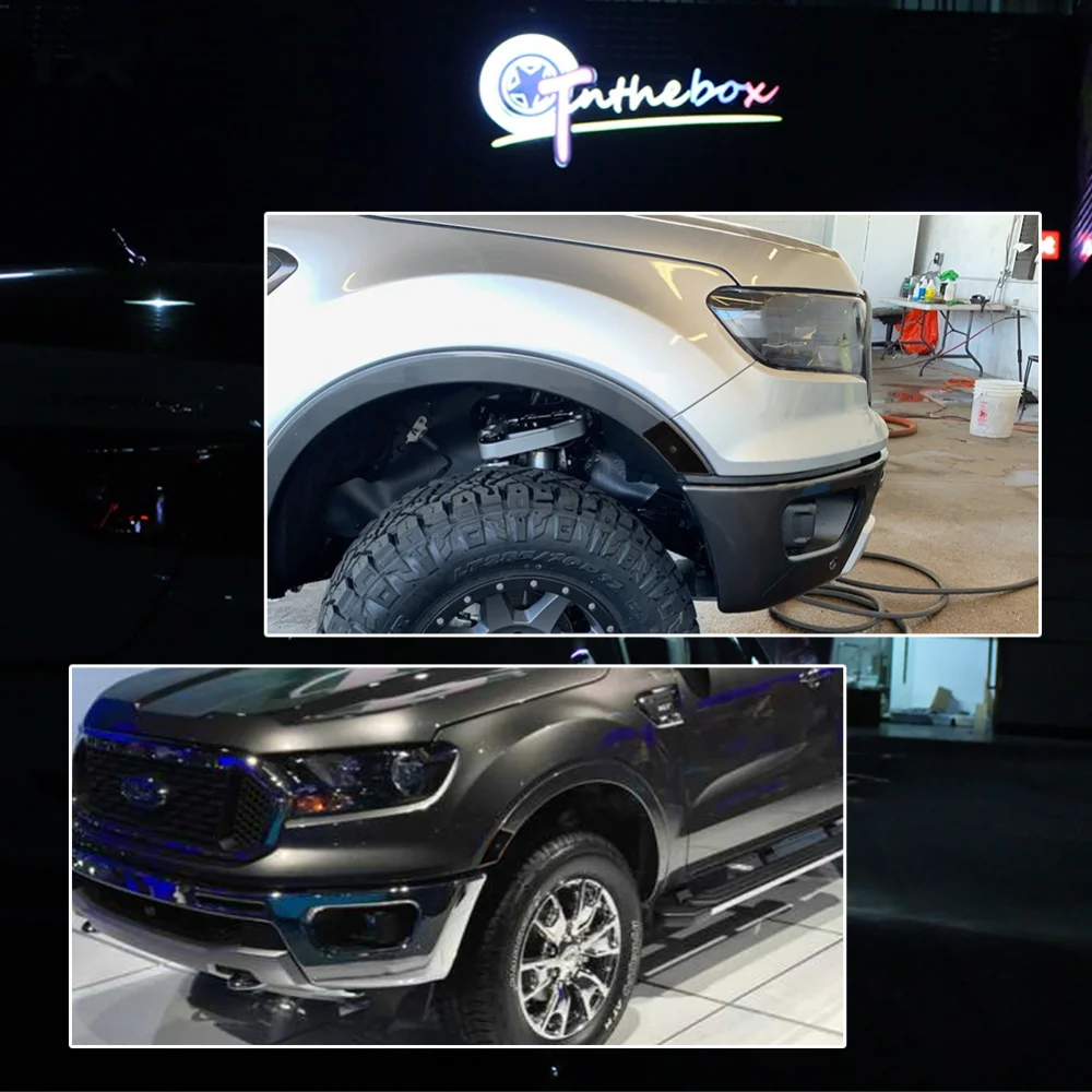 لفورد رينجر XL XLT الوهق 2019-2021 الجبهة الحاجز الجانب ماركر مؤشر غطاء خفيف قذائف لا لمبة/المقبس اكسسوارات السيارات #6