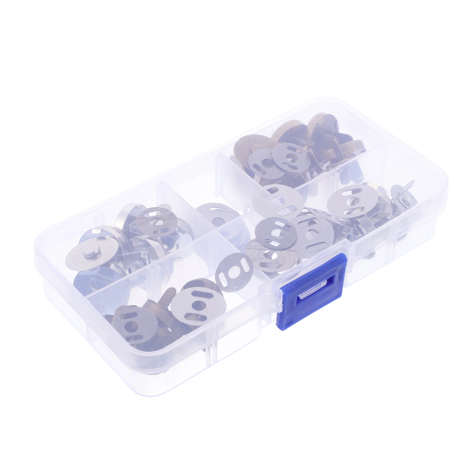 

20Sets Magnetic Snap Fastener Replacement Clasp Easy Use Two Sizes Two Colors Bag Clasp Fastener DIY Clothing Accessories Press