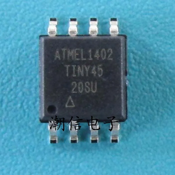 free shipping  ATTINY45-20SU        10PCS