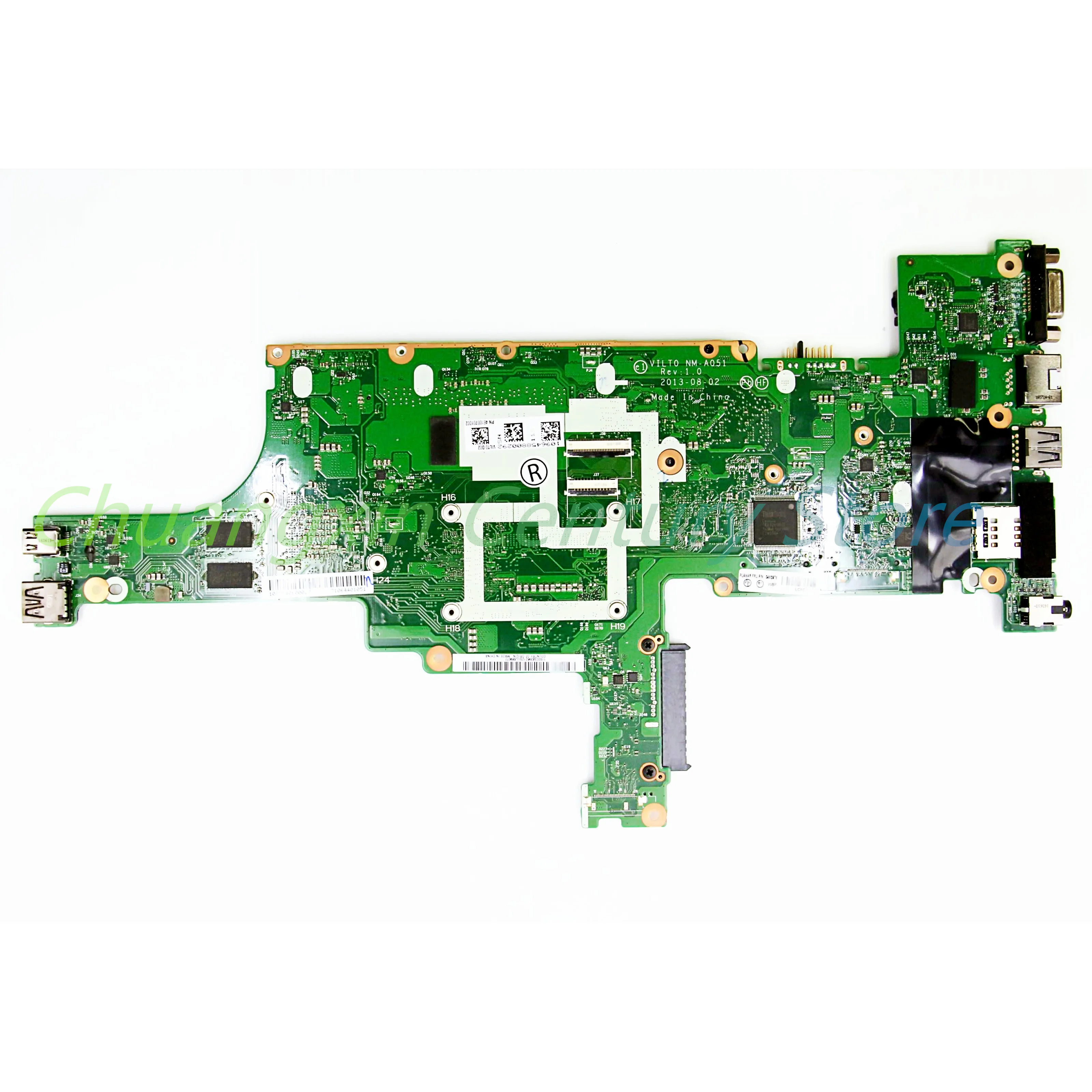 For Lenovo ThinkPad T440S Laptop motherboard NM-A051 with CPU: I5 I7-4TH GPU: GT730 1GB 100% Tested Fully Work