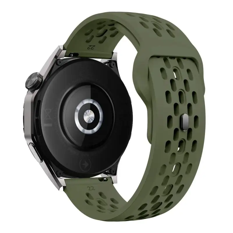 22mm 20mm Sport Silikon Armband Für Garmin Forerunner 165 55 158 965 745 245 265 255 Vivoactive 5 4 3 Venu 3 2 SQ2Music Armband – Detail 11