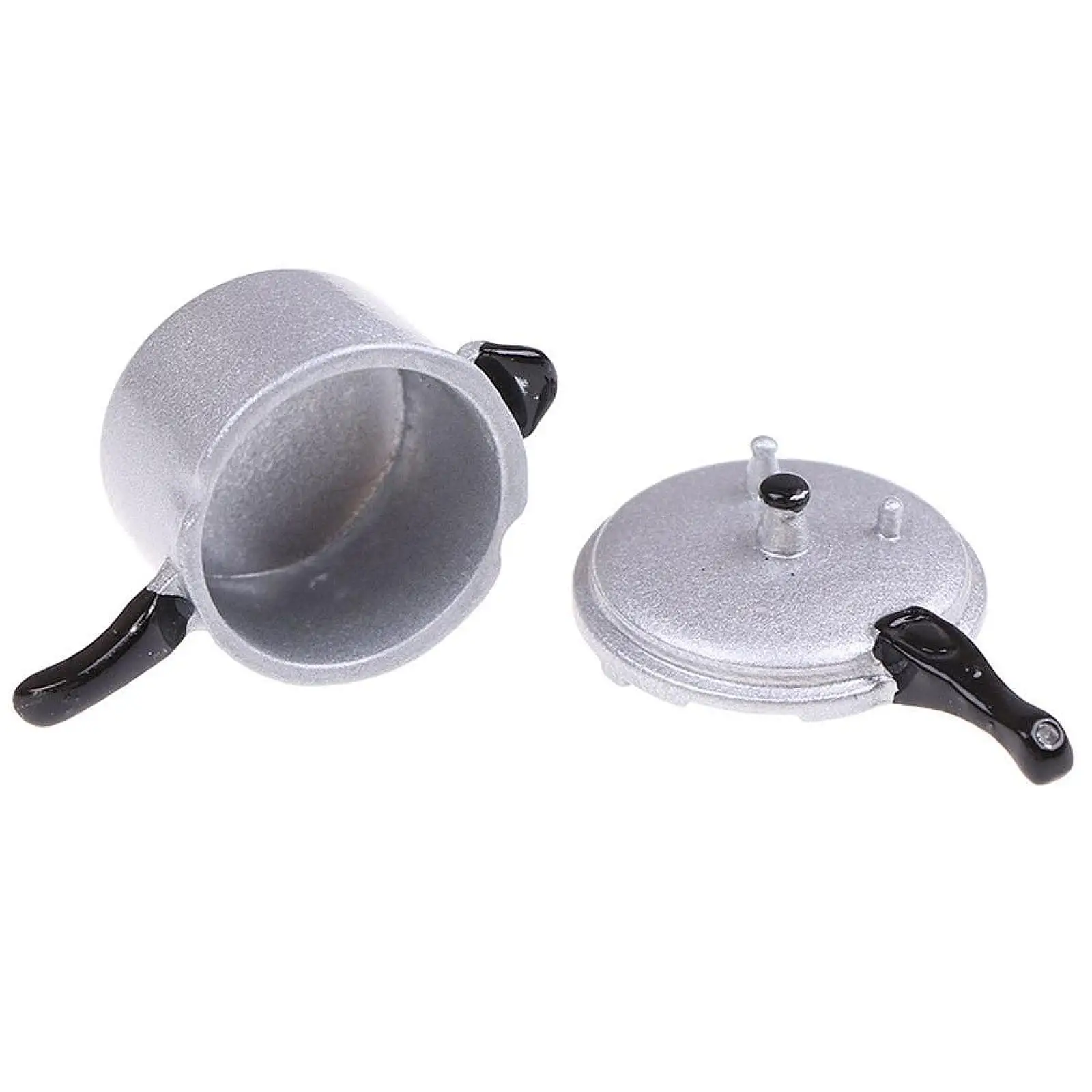 Ustensiles de cuisine pour autocuiseur, jeu de simulation de poupée Miniature en alliage, 1/12