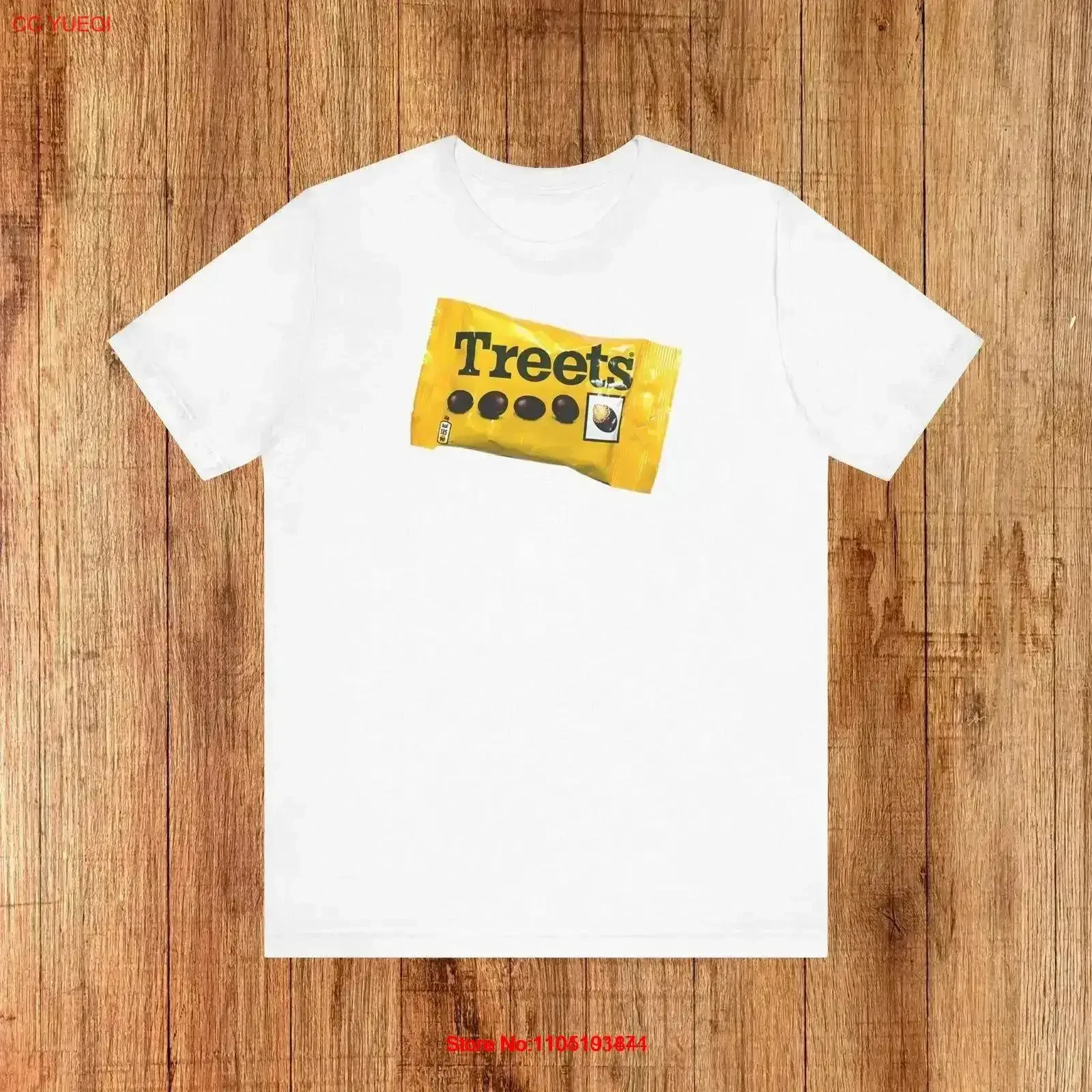 Camiseta Treets vintage lavado estirado gráfico suave cómodo transpirable Top para uso diario ropa de calle informal vintage